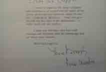 Condolence Letter FM Manekshaw,MC 04 December 1971